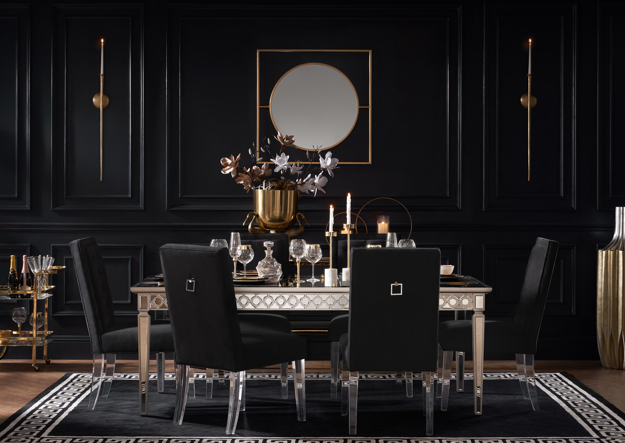 Sophie Mirrored Dining Table~013003528