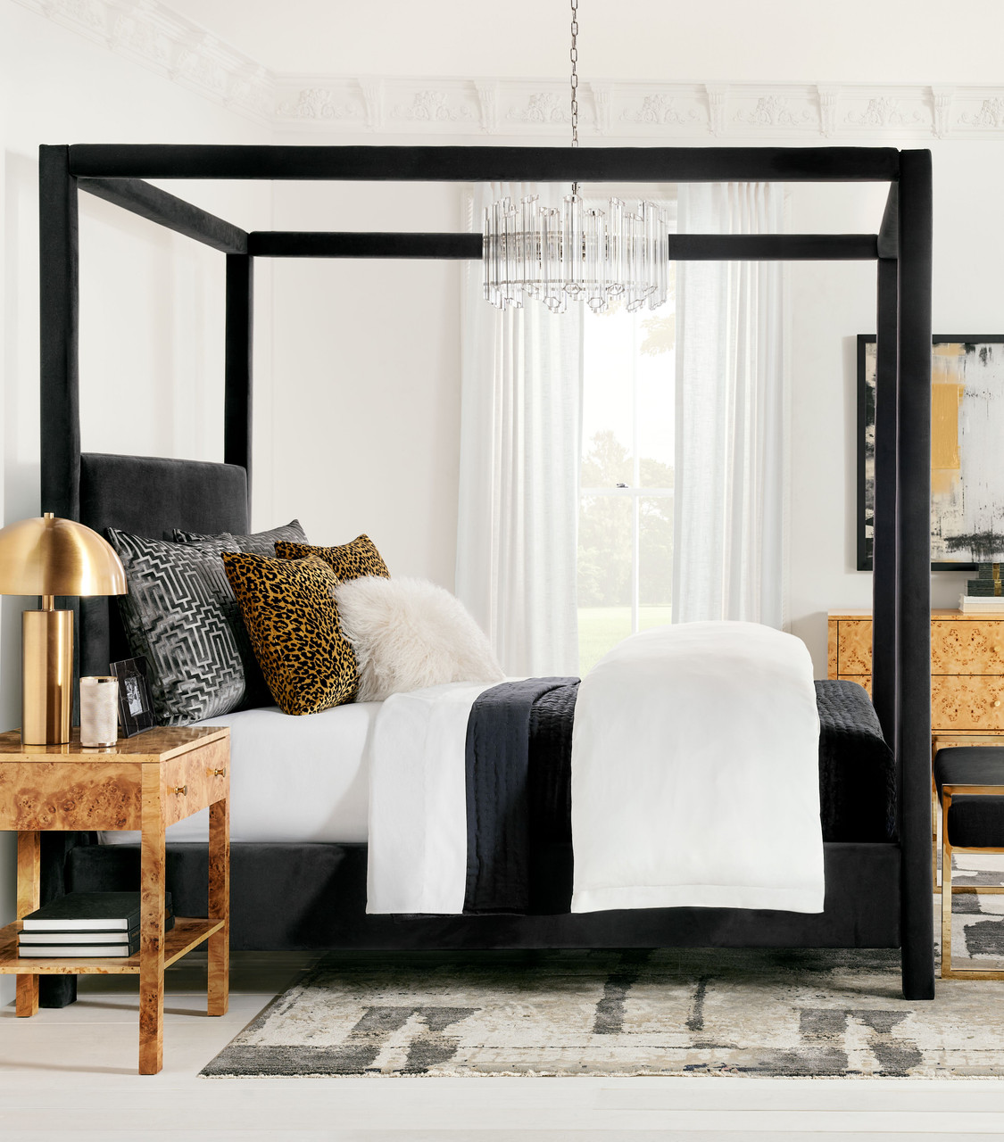 Paloma Canopy Platform Bed~24959